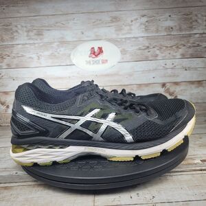 Asics GT 2000 4 Men size 9.5 athletic running shoes Black Lime Silver
